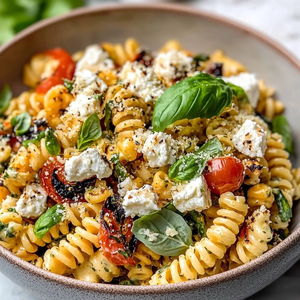 Healthy Street Corn Pasta Salad