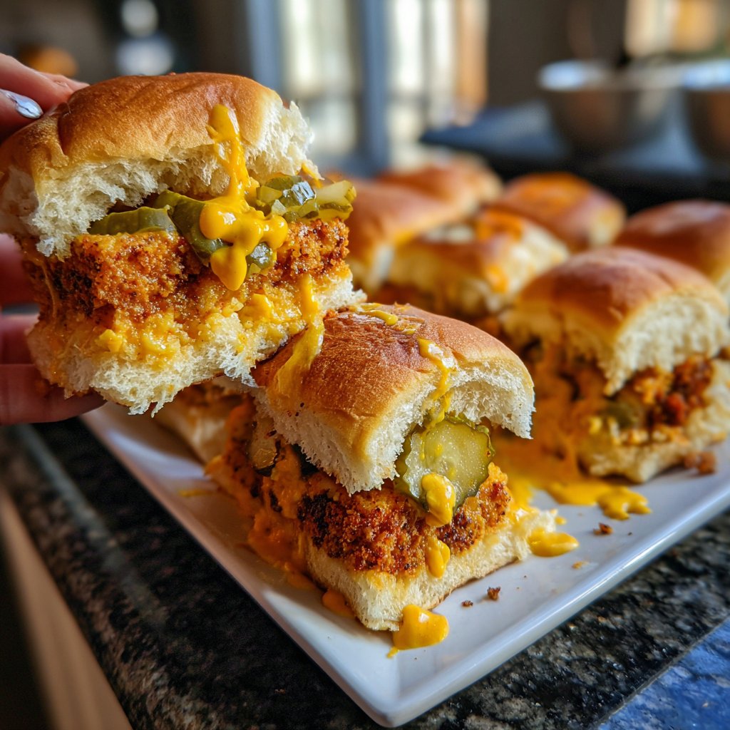 Easy Slider Honey Mustard Tofu Sliders