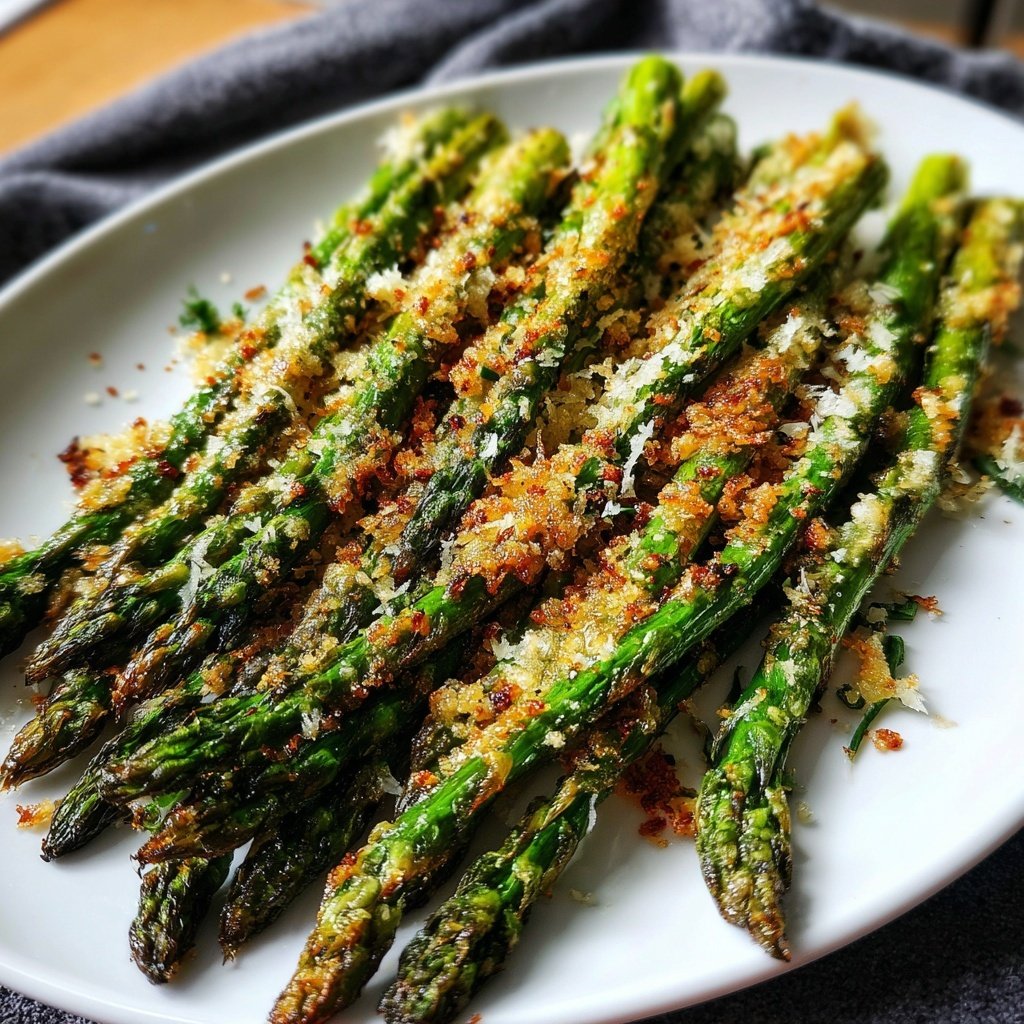 Garlic Parmesan Asparagus