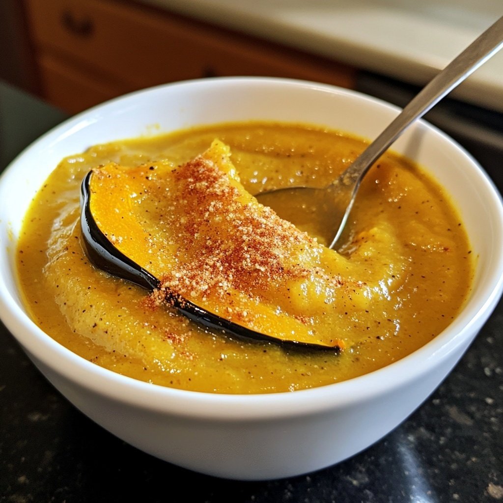 Roasted Acorn Squash Soup