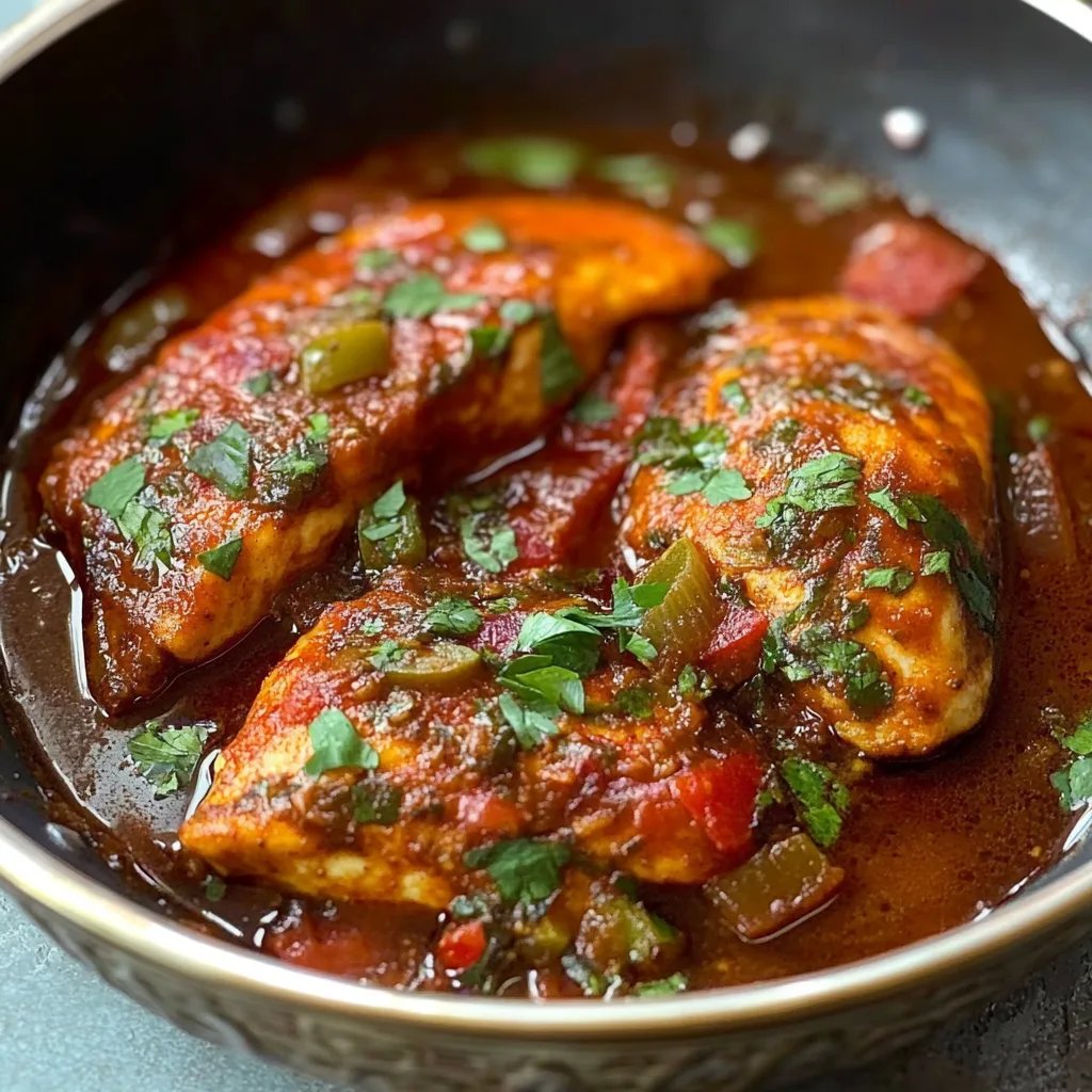 Classic Spicy Moroccan Fish in Rich Sauce!
