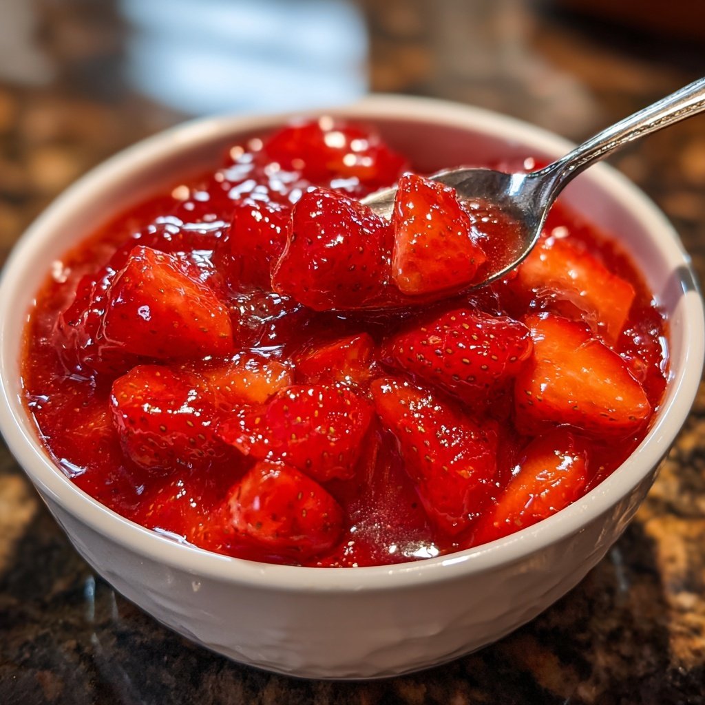 Fresh Strawberry Compote