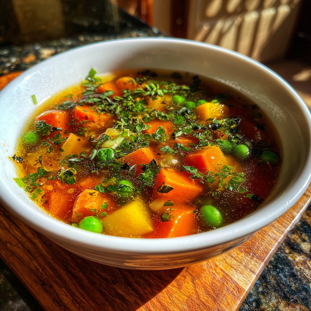 Quick Vegetable Soup Recipe