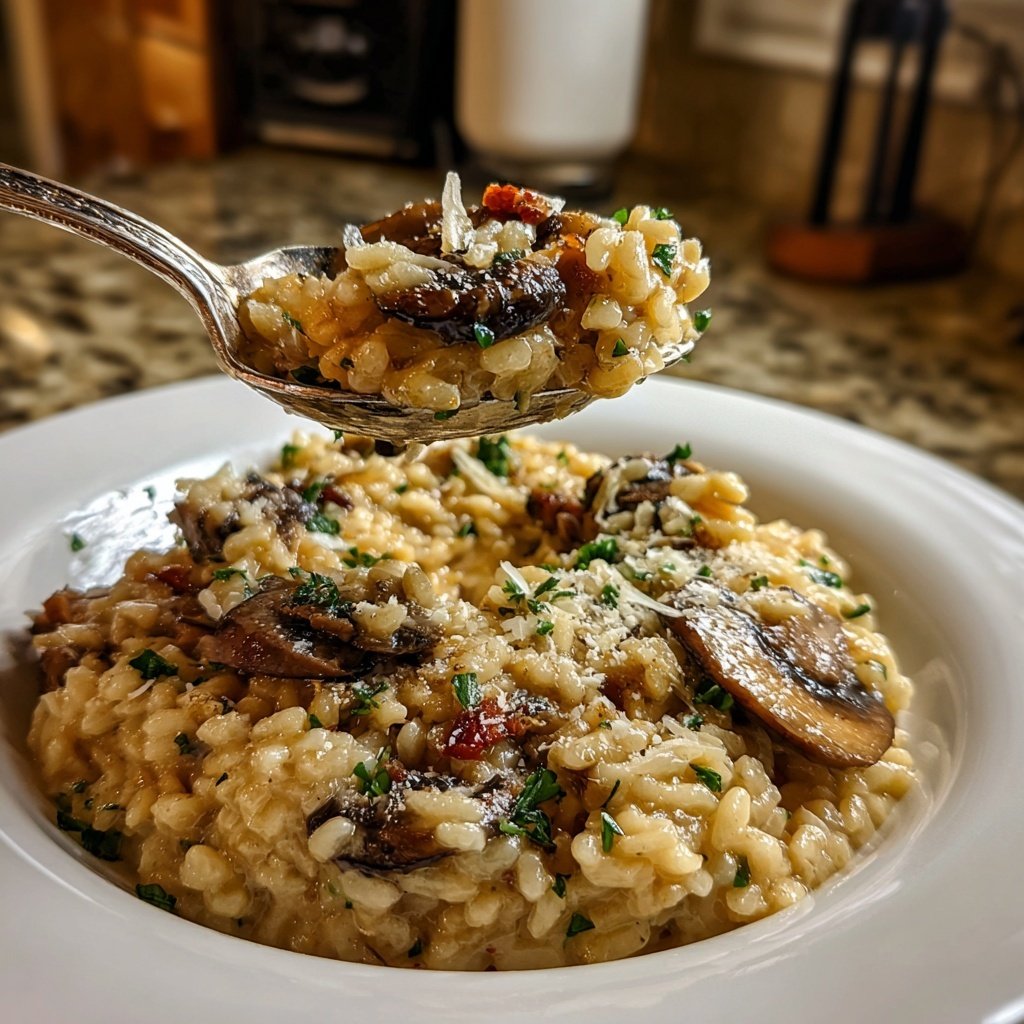 Creamy Mushroom Risotto