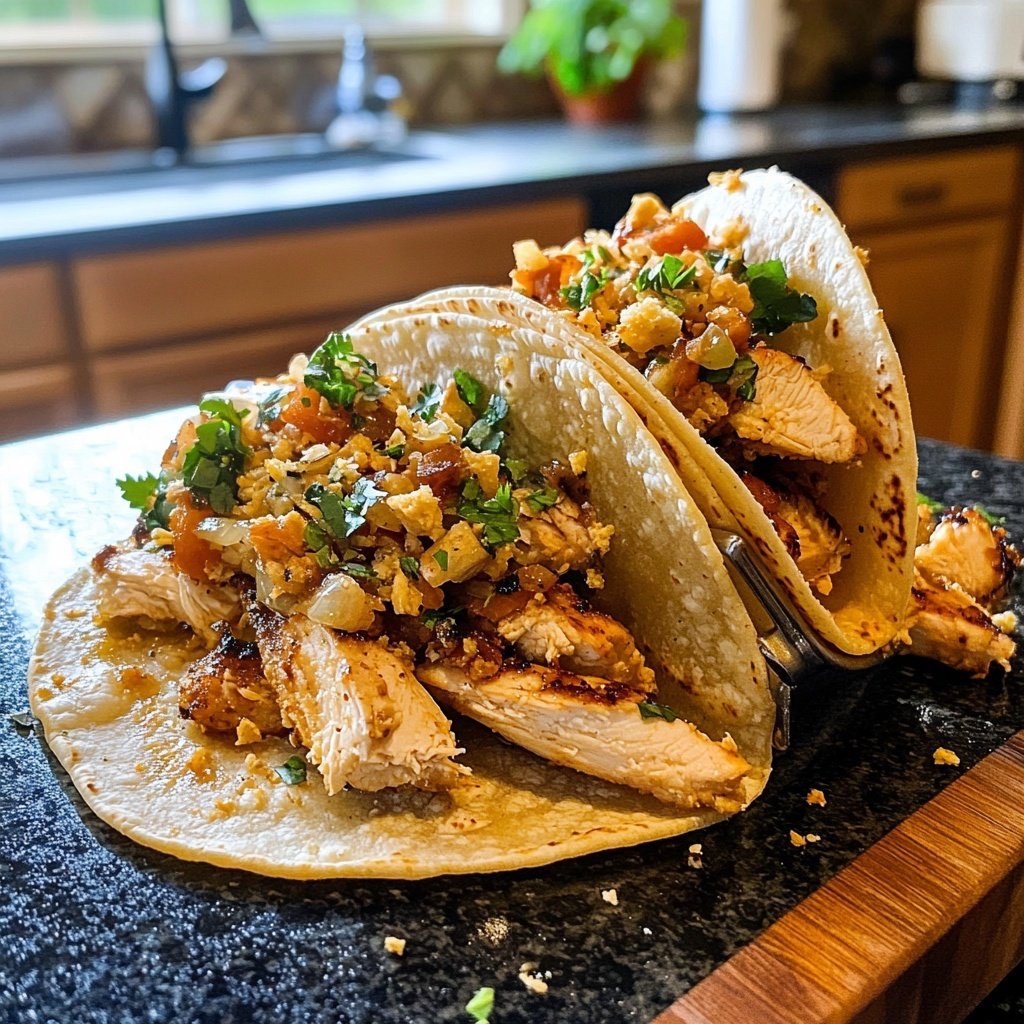Comforting Chicken Tacos Recipe