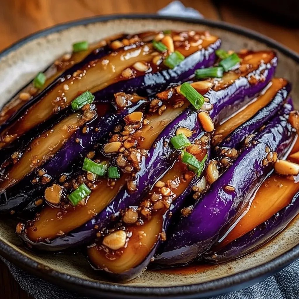 Chinese Eggplant with Garlic Sauce