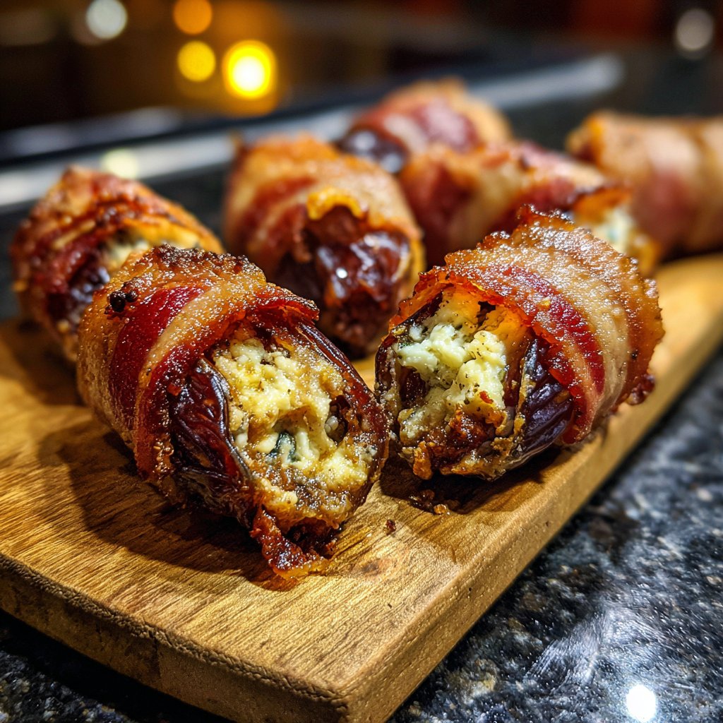 Valentines Snacks Cheese Stuffed Dates