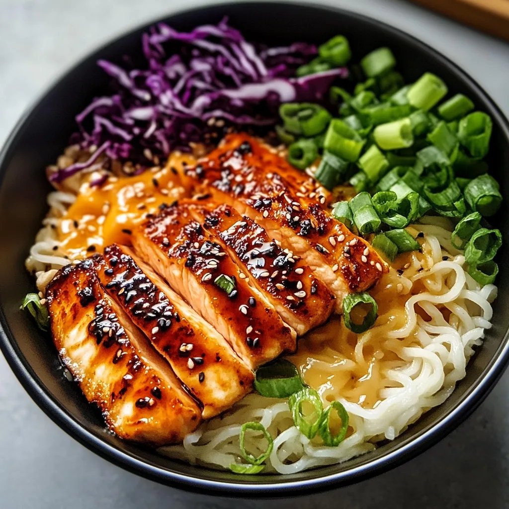 Teriyaki Salmon Bowls