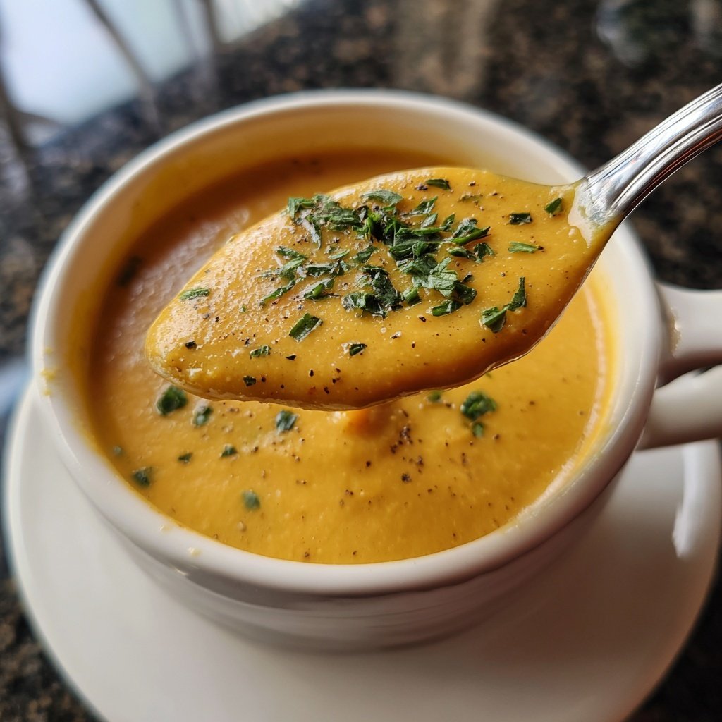 Squash Soup Creamy Healthy