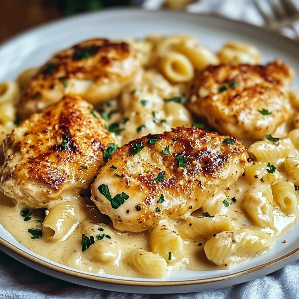 Creamy Garlic Parmesan Chicken