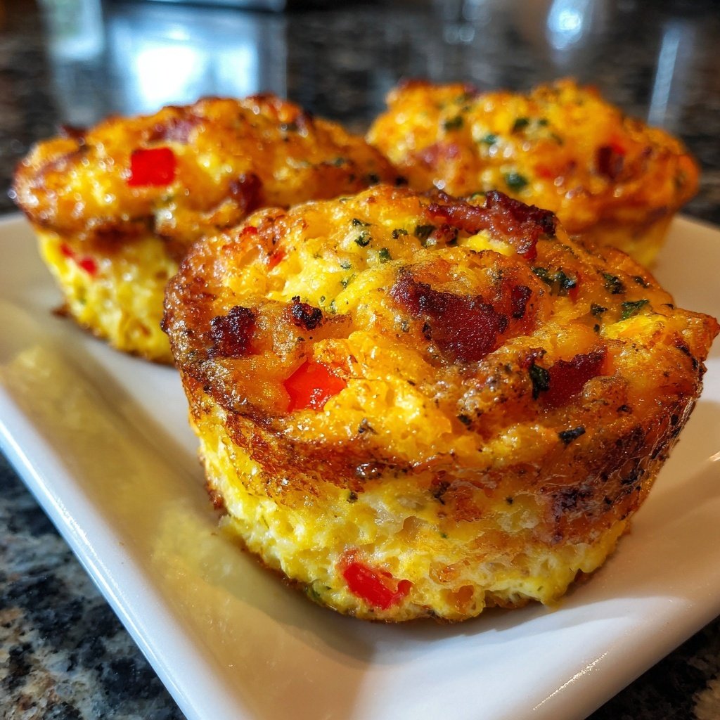 Keto Breakfast Egg Muffins With Bacon