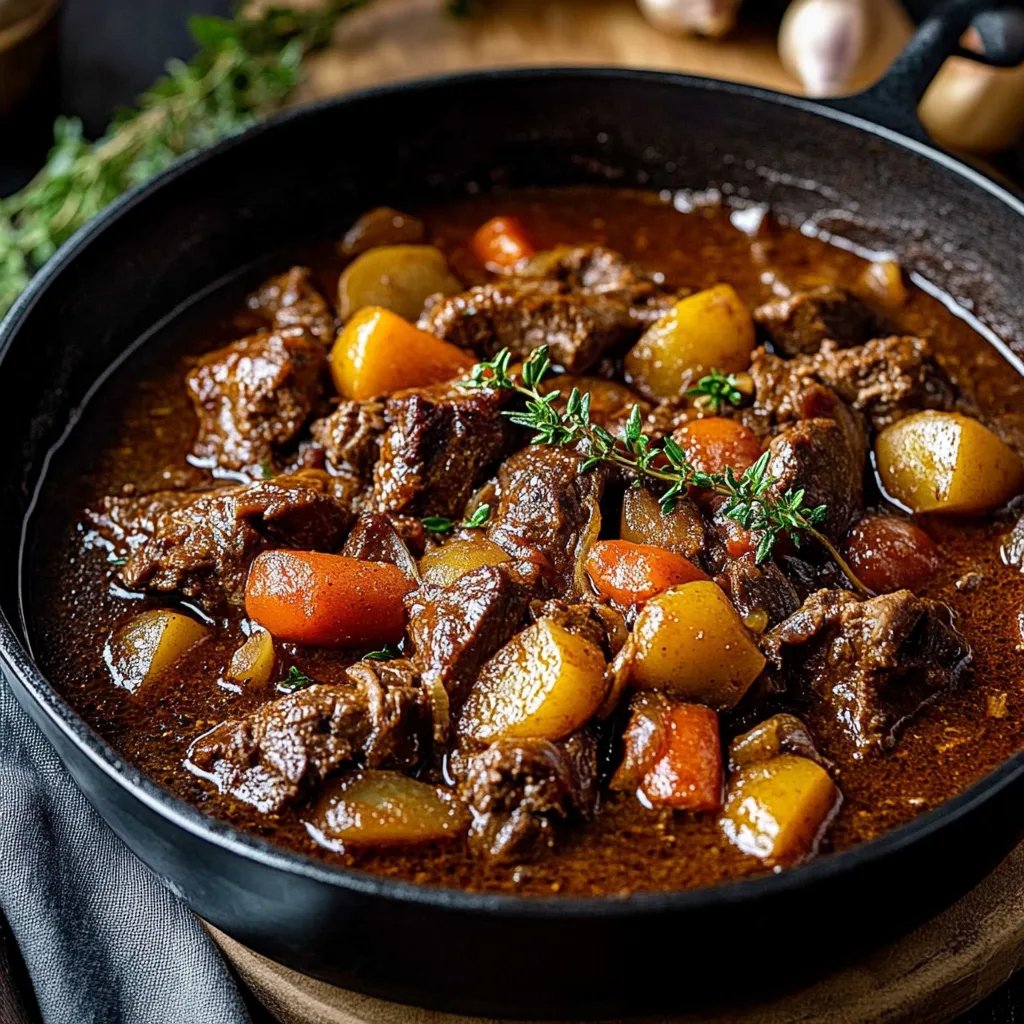 Tuscan Beef Casserole that Will Impress Your Guests