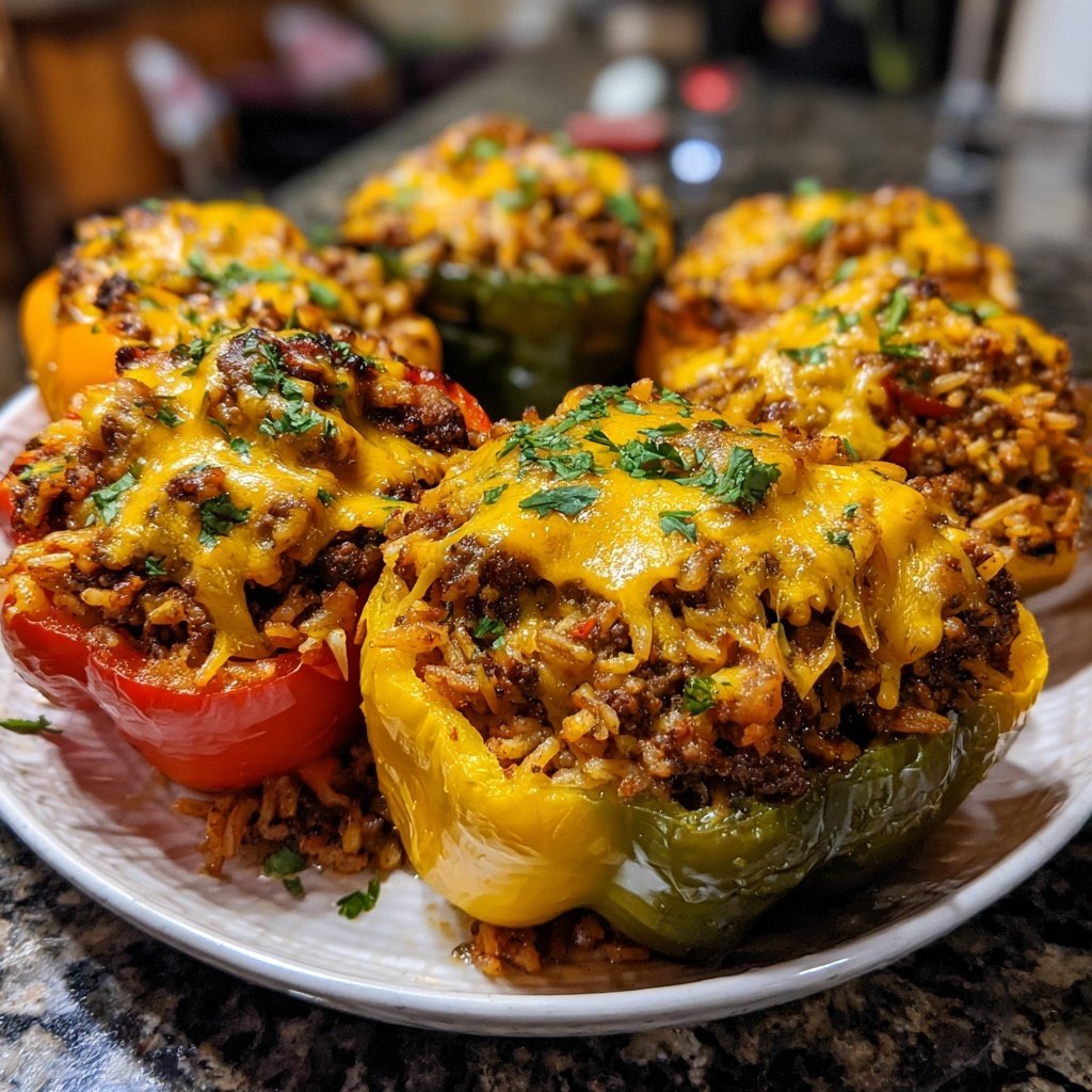 Sunday Stuffed Bell Peppers