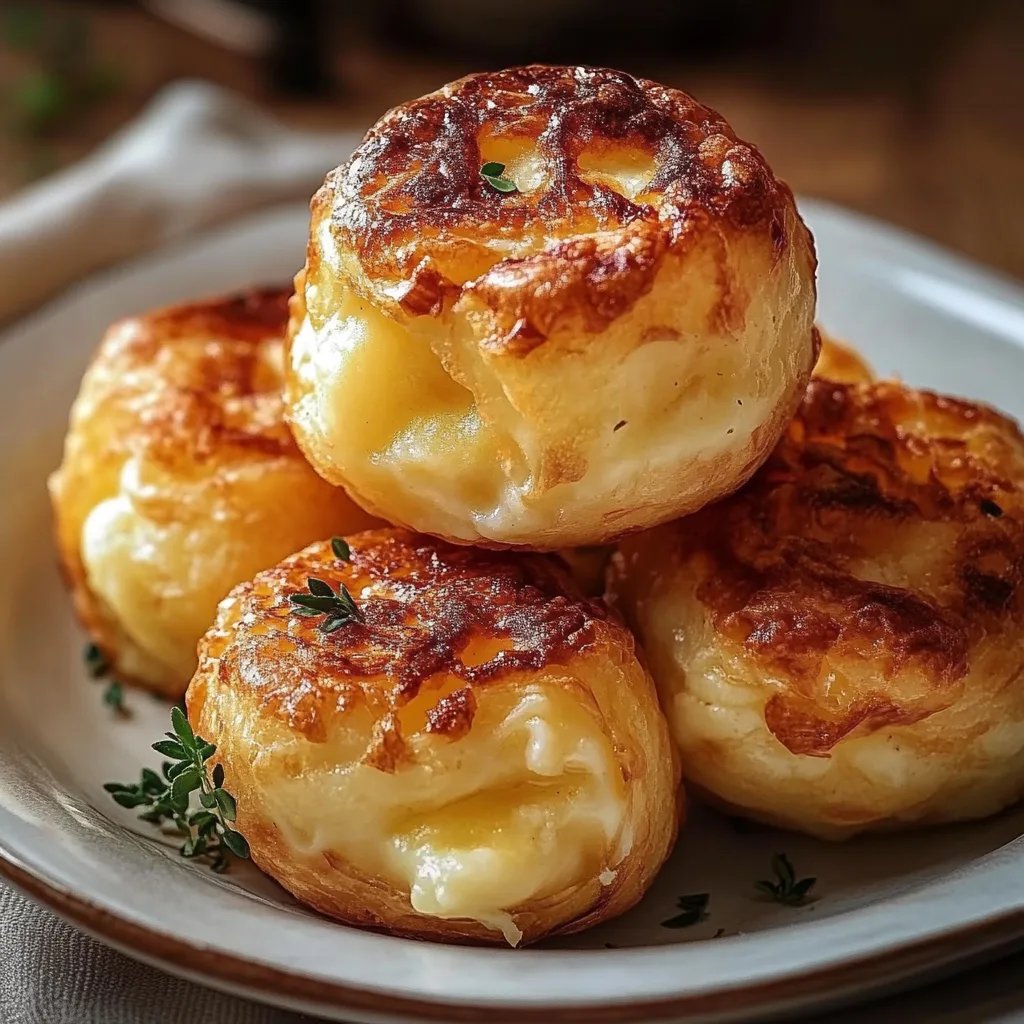 Mashed Potato Cheese Puffs