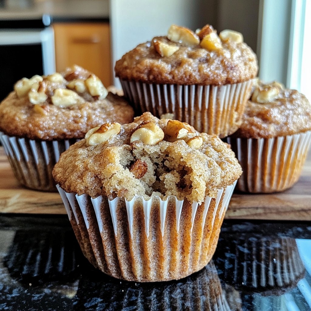 Banana Bread Muffins Recipe