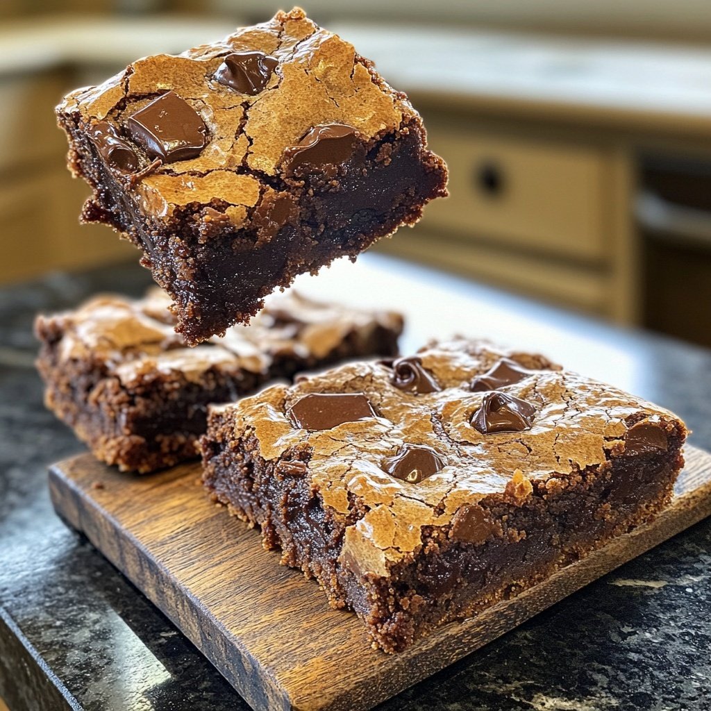 Fudgy Chewy Brookies