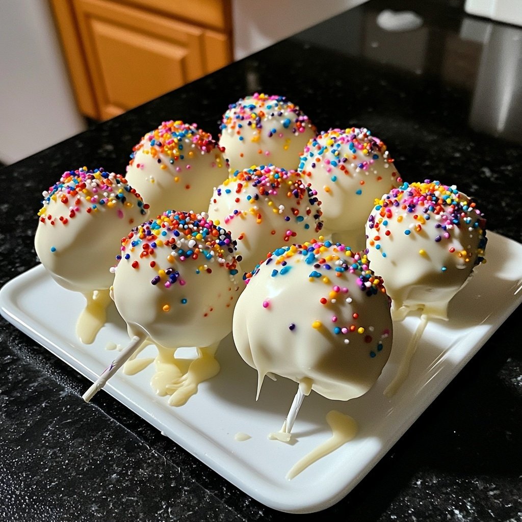Starbucks Copycat Birthday Cake Pops