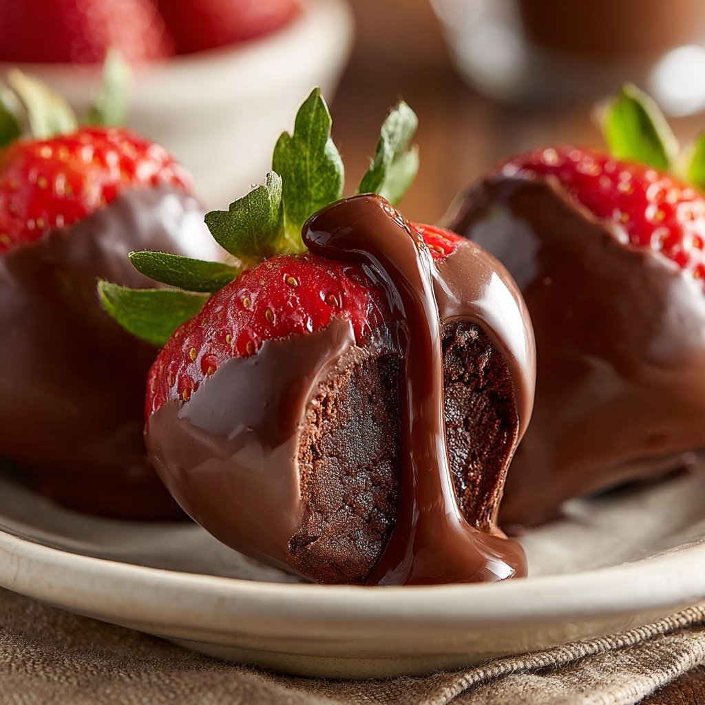 Valentine Chocolate Strawberries